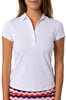 Golftini Polo Ruffles White