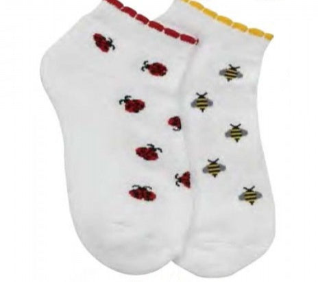 Wow! Socks Bees & Lady Bugs