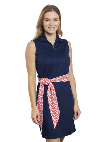 Bermuda Sands Dress S/less Mixie Navy Tide (Only XS Left)