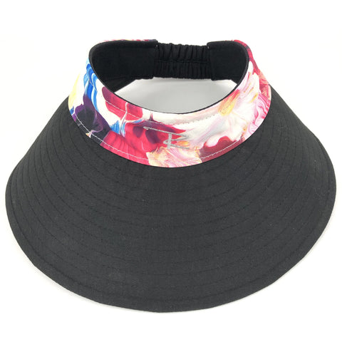 Radicool Golf Visor Large Brim Black/Monet
