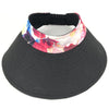Radicool Golf Visor Large Brim Black/Monet