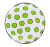 Navika Glitzy Hat Clip/Marker Polka Dot Green