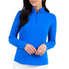 IBKUL Mock Long Sleeve Blue (Only XS left)
