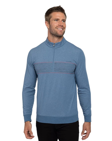 Travis Mathew 1/4 Zip Pullover Splash Of Color (Only XL left)