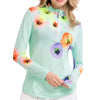 Jamie Sadock Polo Long Sleeve Wildflower Venus