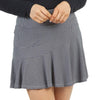 IBKUL Skort Mini Check Flounce Black (Only XS Left)