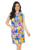 IBKUL Dress S/less Ruffles Medeline Orange (Only XS & S left)